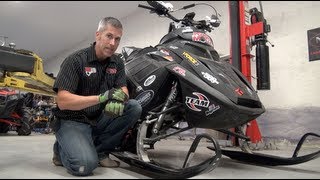 Make your snowmobile lighter! This is how to do it. PowerModz!