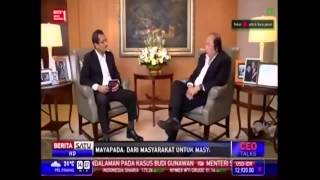 CEO TALKS BERITA SATU, SRI DATO TAHIR