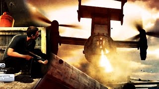 How To Destroy The Helicopter In 007 Blood Stone (Using Sniper)