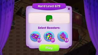 Homescapes Level 679 Hard