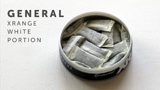 Vi testar snus - General XRANGE White