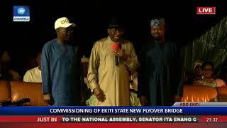 Goodluck Jonathan Commends Fayose's Courage, Leadership Qualities
