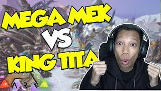 MEGA MEK VS ALPHA KING TITAN (TAMAT) - ARK Extinction Indonesia #25