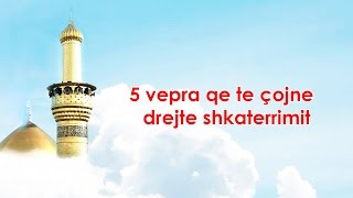 5 vepra qe te çojne  drejte shkaterrimit