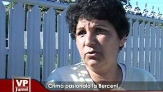 Crima pasionala la Berceni