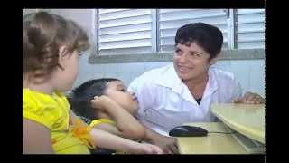 Rehabilitación, niño cubano