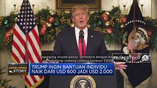 Tak Sesuai Kesepakatan, Trump Ancam Tolak Stimulus Covid-19