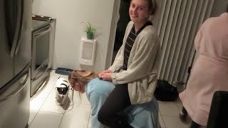 HUMAN HORSE RIDES!!