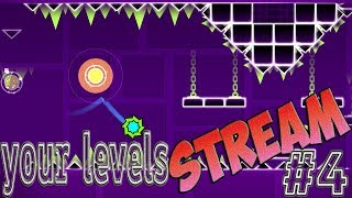 Your levels #4 - Ваши уровни / Geometry Dash (Night Edition)