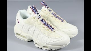 NIKE AIR MAX 95 TT SAIL/GYM BLUE-GYM RED AJ1844-101 From Robert