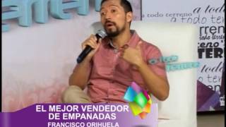FRANCISCO ORIHUELA EL MEJOR VENDEDOR DE EMPANADAS