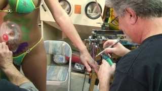 3D Head Custom Paint Airbrush Body Art II