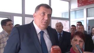 BRATUNAC- DODIK NE SMATRA TRNINICA PARTNEROM ODNOSI SNSD I DNS SVE ZATEGNUTIJI 26 5 2017
