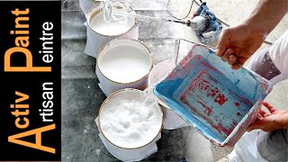 ?N°61 ASTUCE AIRLESS COMMENT BIEN DILUER sa PEINTURE acrylique gamme chantier ACTIVPAINT PRO