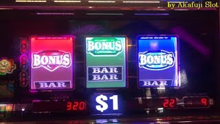 BIG WIN★SMOKIN 7's Dollar Slot Machine/ Max Bet $9/ San Manuel Casino, Akafuji slot