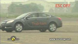 Euro NCAP | Opel Vauxhall Insignia | 2009 | ESC test