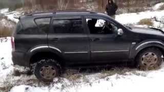 Rexton vs Sorento Диагональное вывешивание.