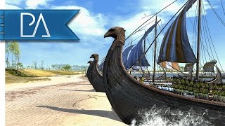 Vengeance Of The Gods: Viking Beach Landing - Total War: Attila Mod Gameplay
