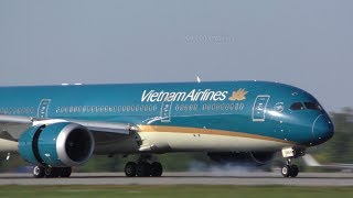 Boeing 787-9 Vietnam Airlines DME 2018 Домодедово B787-9 B789 Domodedovo