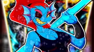 HEROINE UNDYNE...  | UNDERCARDS #13 (Undertale fangame)