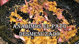 FIDEUÁ DE PATO CON SETAS