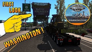 WASHINGTON DLC - Aberdeen | American Truck Simulator 1.35