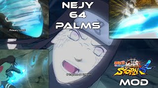 Naruto Shippuden UNS4 [MOD] : Neji 64 palms Infinite Combo Ultimate Moveset [60FPS][PC][HD]