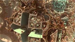 Flight over 3D fractal﻿.