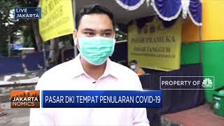Sempat Tutup 3 Hari Karena Covid-19, Pasar Pramuka Kembali Normal
