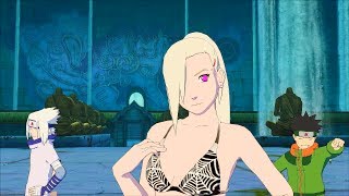 Naruto Ultimate Ninja Storm 3 Full Burst Spider Web Swimsuit Ino Mod Gameplay (PC w SweetFX)