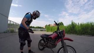 Вилли на мотоцикле. Урок #1
