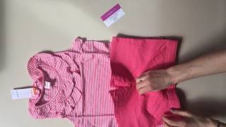 Костюм детский Gymboree девочке. Морская детская мода  2017 г.