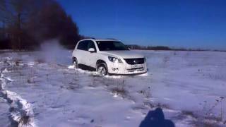 Volkswagen Tiguan snow Тигуан в снегу)))