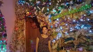 Cara membuat pohon natal dan kandang natal