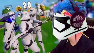 STORM TROOPER SQUAD DOMINATES! (Fortnite: Battle Royale)