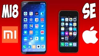 Xiaomi Mi8 vs iPhone SE - КТО БЫСТРЕЕ? (Speedtest)
