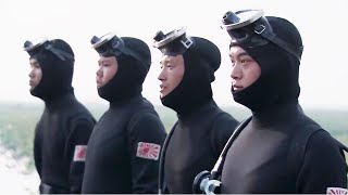 日軍派出王牌蛙人小隊，怎料被功夫游擊小隊全部在水下殲滅！