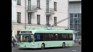 Троллейбус Минска БКМ-321,борт.№ 4666 (22.07.2018)