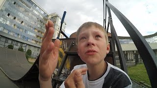BMX'ЕР НАНЕС СОТРЯСЕНИЕ МАЛЕНЬКОМУ САМОКАТЕРУ 18+