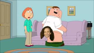 Peter Griffin plays sax with ass