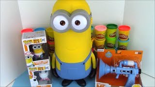 Despicable Me 3 Movie Giant Minion Kevin Full Surprise Egg