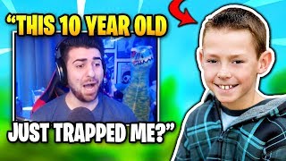 SypherPK Gets TRAPPED By 10 YEAR OLD FAN | Fortnite Daily Funny Moments Ep.300