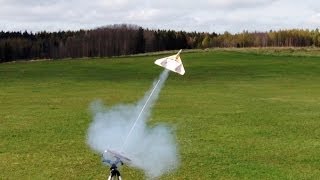 Plane with rocket engine!