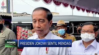 Ketauan Kampanye, Presiden Jokowi Sentil Mendag
