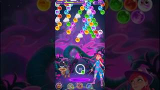 Bubble Witch 3 Saga Level 288 - No Bosters