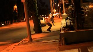 Canon T2I - 50MM f1.4 USM Night Lens test - skateboarding