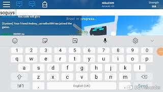 The code for weight lifting simulator 3 Roblox