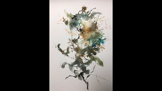Mindfulness painting with Watercolor