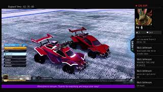 Rocket League casual and comp grinding. Comp 2&3s Dropshot and Level grinding.