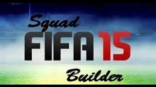 Fifa 15 - 15k squad builder (England)